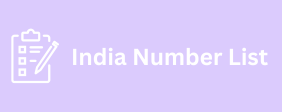 India Number List