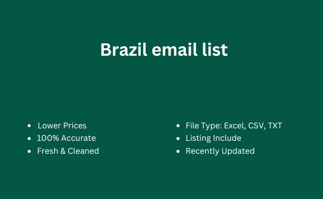Brazil email list
